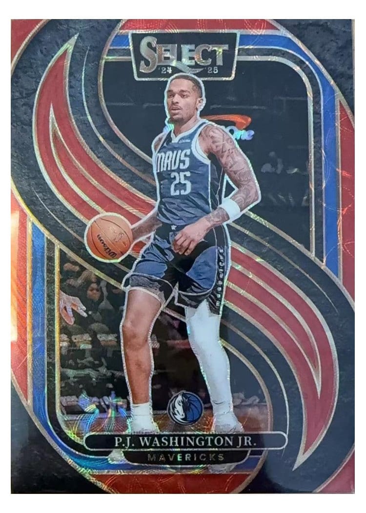 2024-25 Panini Select Base Set P.J. Washington Jr. #154 card