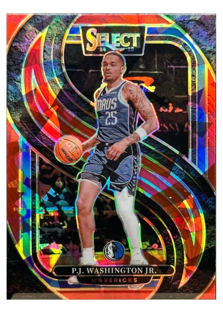 2024-25 Panini Select Base Set P.J. Washington Jr. #154 card