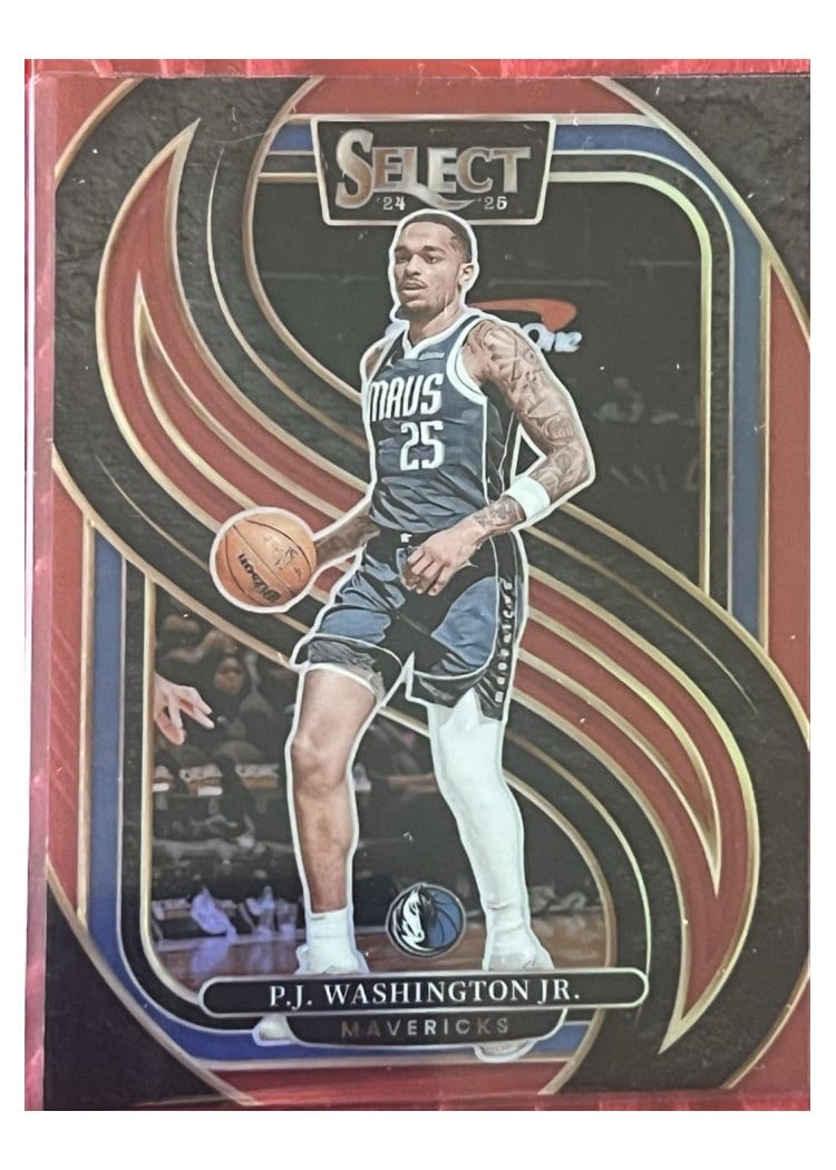 2024-25 Panini Select Base Set P.J. Washington Jr. #154 card