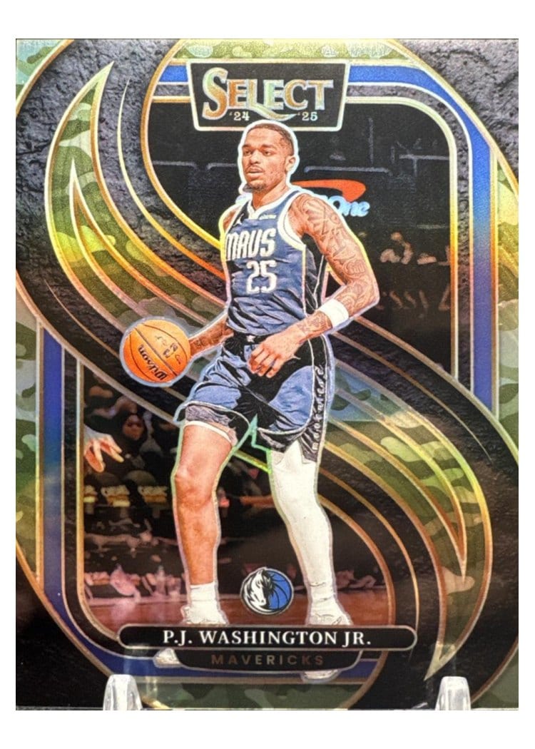 2024-25 Panini Select Base Set P.J. Washington Jr. #154 card