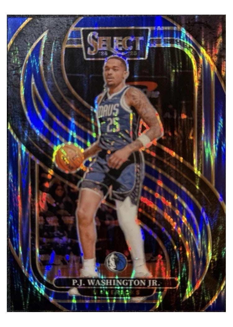 2024-25 Panini Select Base Set P.J. Washington Jr. #154 card
