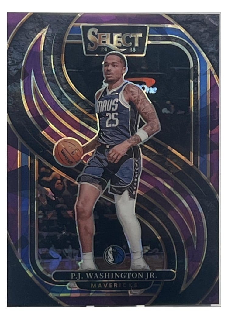 2024-25 Panini Select Base Set P.J. Washington Jr. #154 card