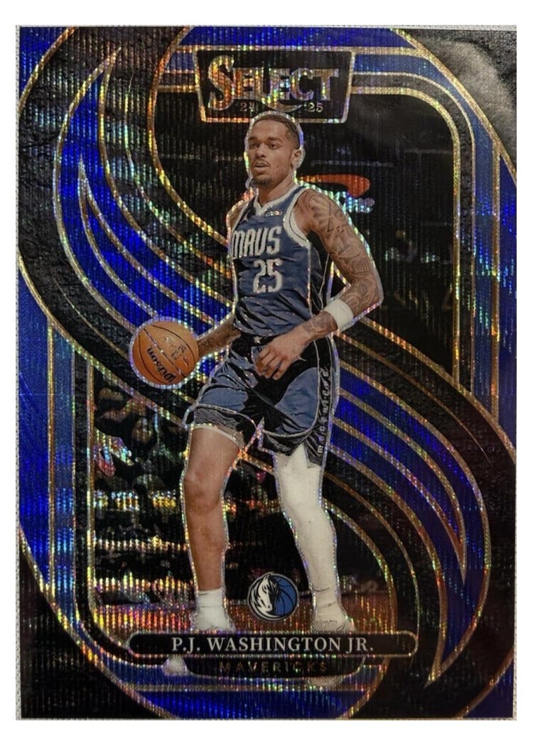 2024-25 Panini Select Base Set P.J. Washington Jr. #154 card