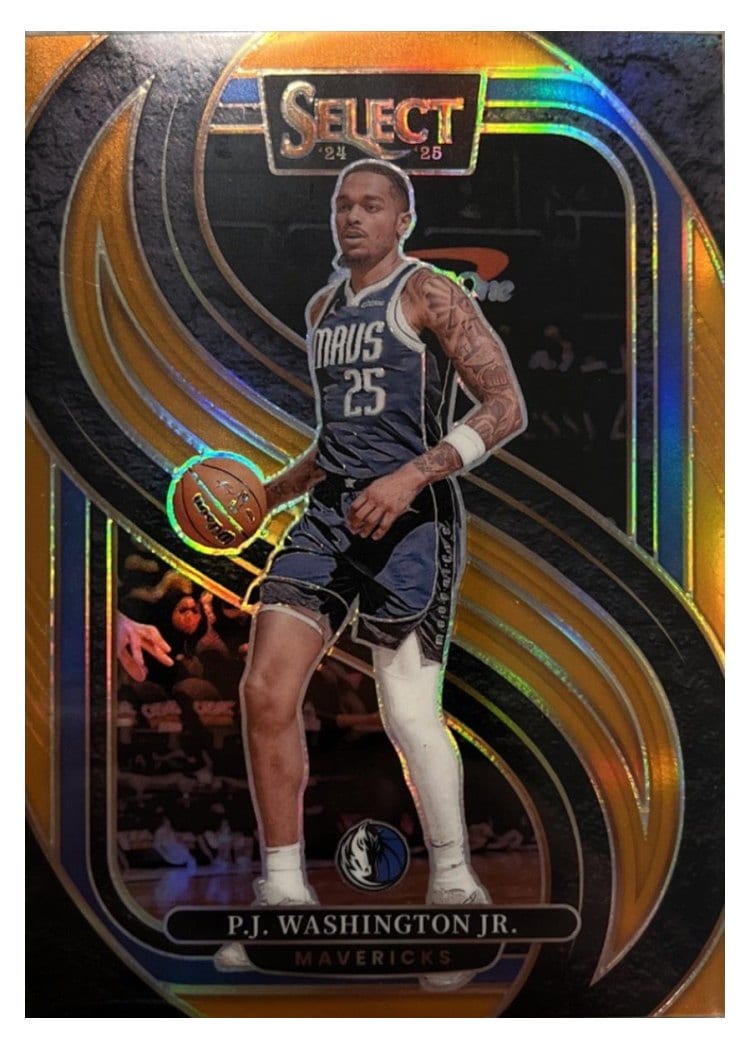 2024-25 Panini Select Base Set P.J. Washington Jr. #154 card