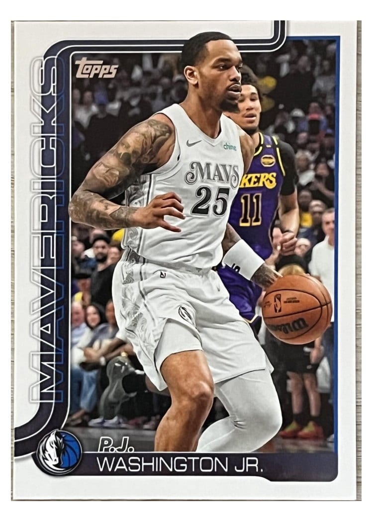 2025-26 Topps Base Set P.J. Washington Jr. #173 card