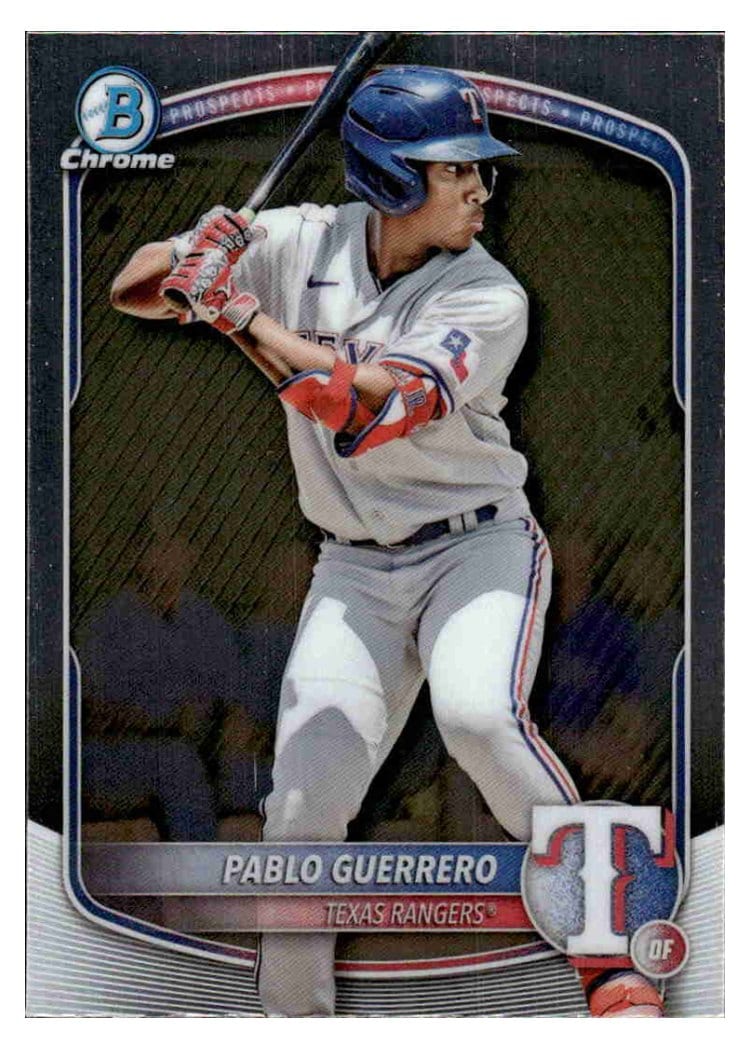2025 Bowman Chrome Prospects Pablo Guerrero #BCP-144 card
