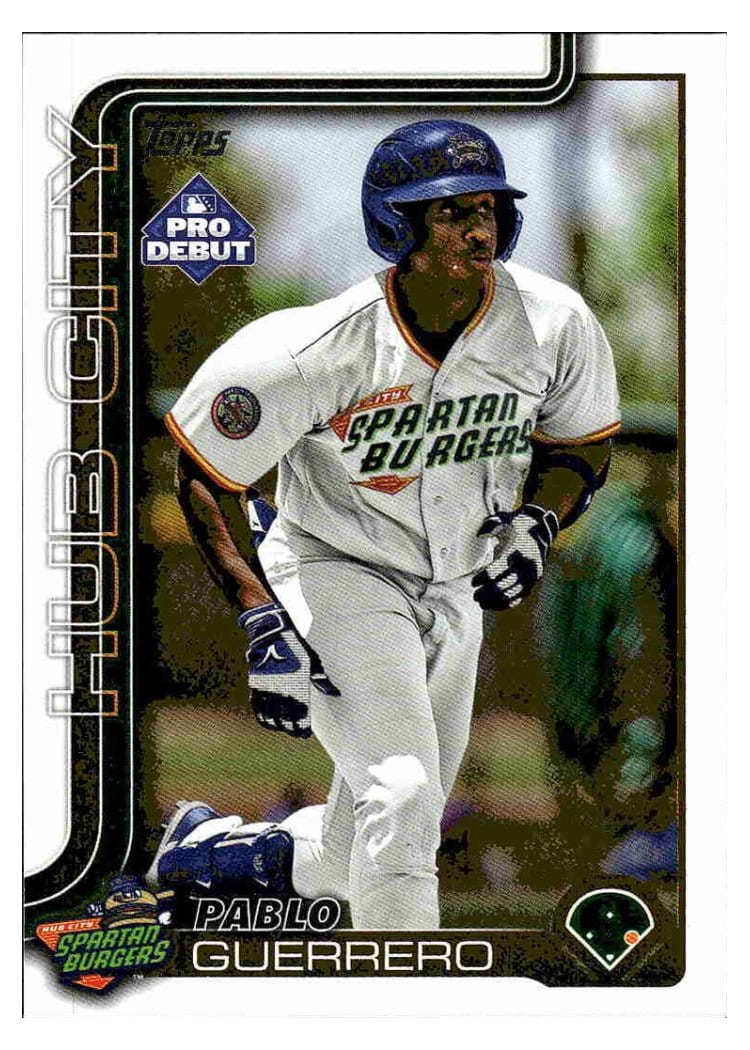 2025 Topps Pro Debut Base Set Pablo Guerrero #PD-172 card