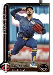 2025 Topps Base Set Pablo López #662 card