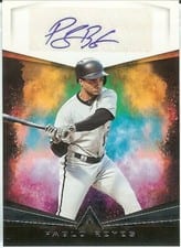 2020 Panini Chronicles Ascension Autographs Pablo Reyes #AA-RP card