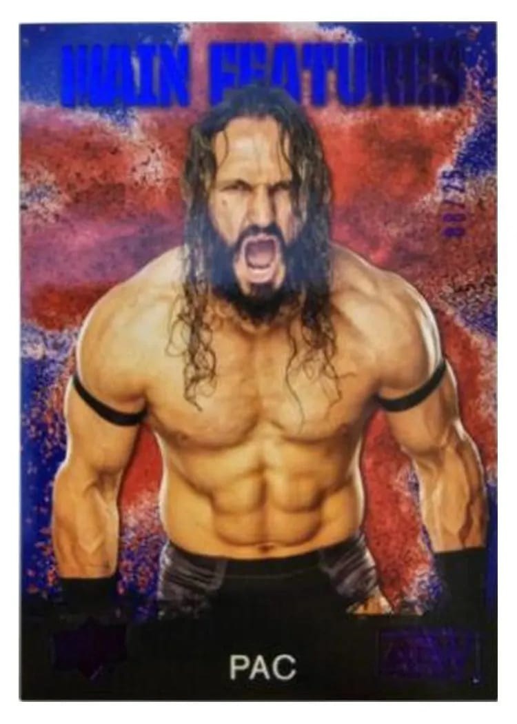 2021 Upper Deck AEW Main Features PAC #MF-14 card