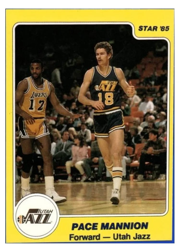 1984 Star Pace Mannion #232 card