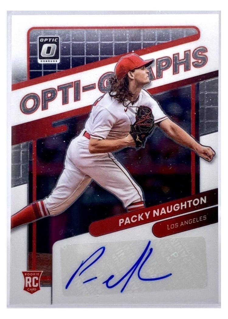 2022 Donruss Optic Optigraphs Packy Naughton #OG-PN card