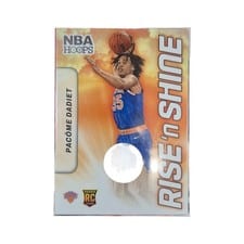 2024-25 Hoops Rise 'n Shine Memorabilia Pacome Dadiet #RSM-PDK