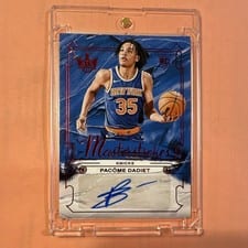 2024-25 Panini Court Kings Masterstrokes Autographs Pacome Dadiet #MS-DAD card