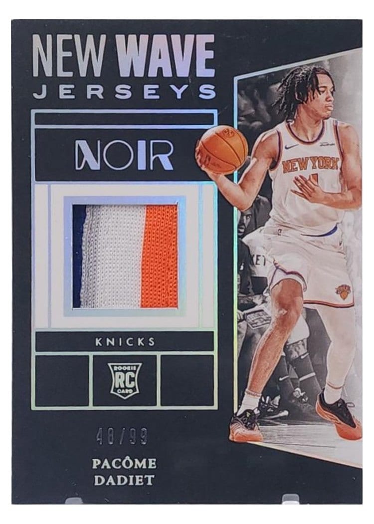 2024-25 Panini Noir New Wave Jerseys Set Pacome Dadiet #17 card