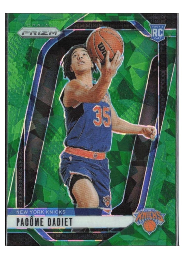 2024-25 Panini Prizm Base Set Pacome Dadiet Green Ice #259 card