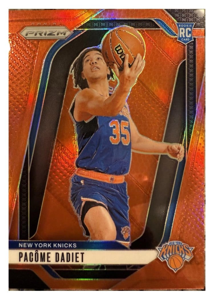 2024-25 Panini Prizm Base Set Pacome Dadiet Basketball Prizm #259 card
