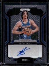 2024-25 Panini Prizm Rookie Penmanship Pacome Dadiet #RPE-PCD card
