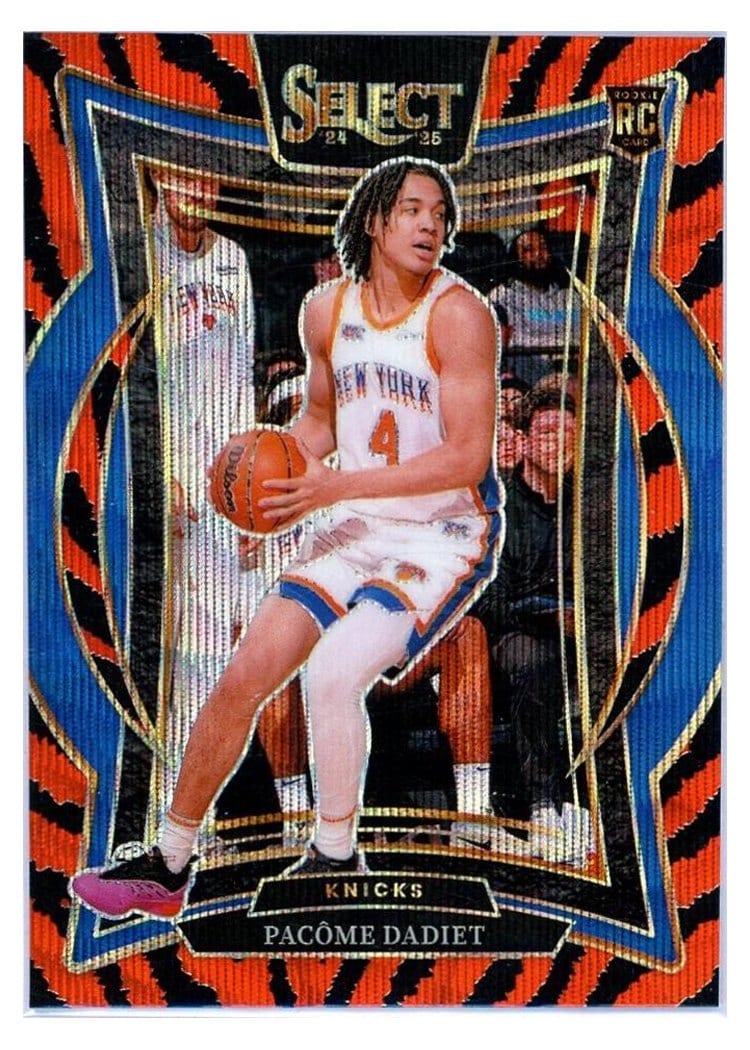 2024-25 Panini Select Base Set Pacome Dadiet Tiger Prizm #99 card