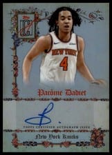 2025-26 Topps Signature Class Manuscripts Pacôme Dadiet #MS-PD