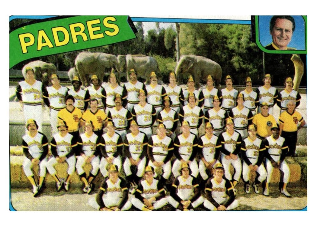 1980 Topps Padres: Jerry Coleman #356 card