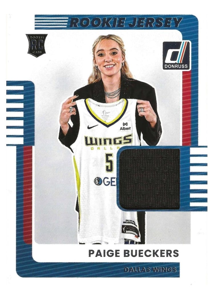 2025-26 Donruss WNBA Rookie Jersey Paige Bueckers #5 card