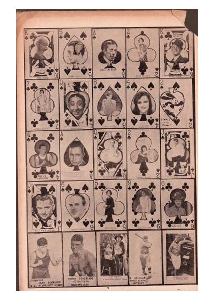 1928 W565 Panel Red Sheet card