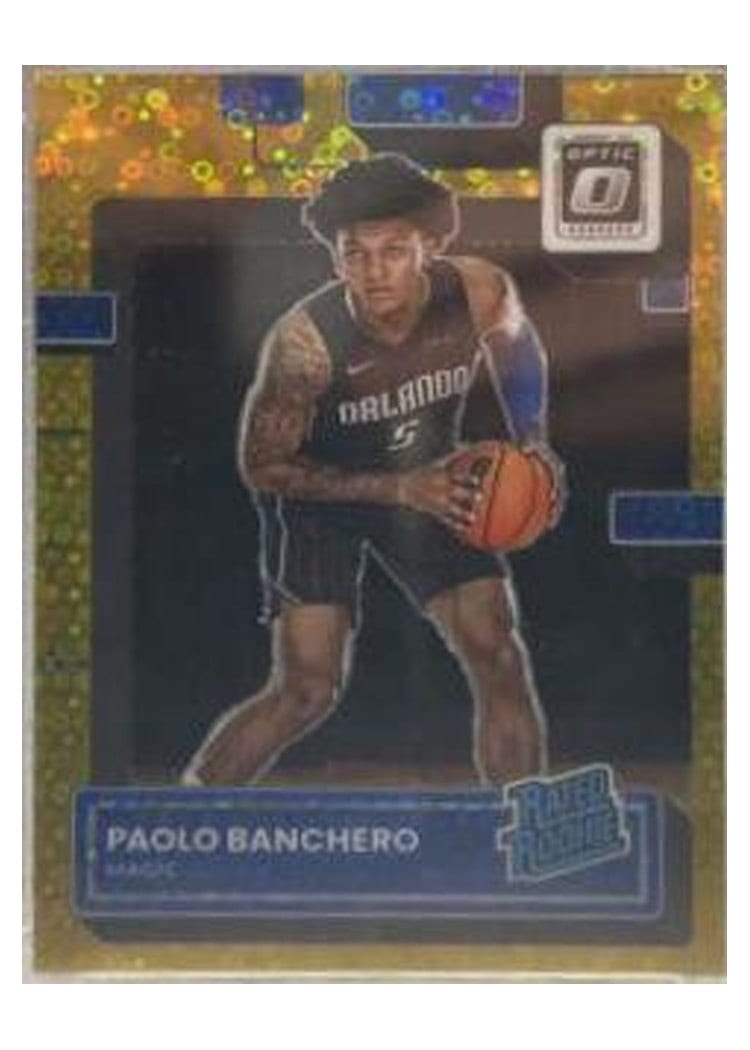 2022 Panini Donruss Optic Paolo Banchero #221 card