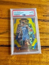 2022 Panini Select Paolo Banchero Gold Die Cut #169 card