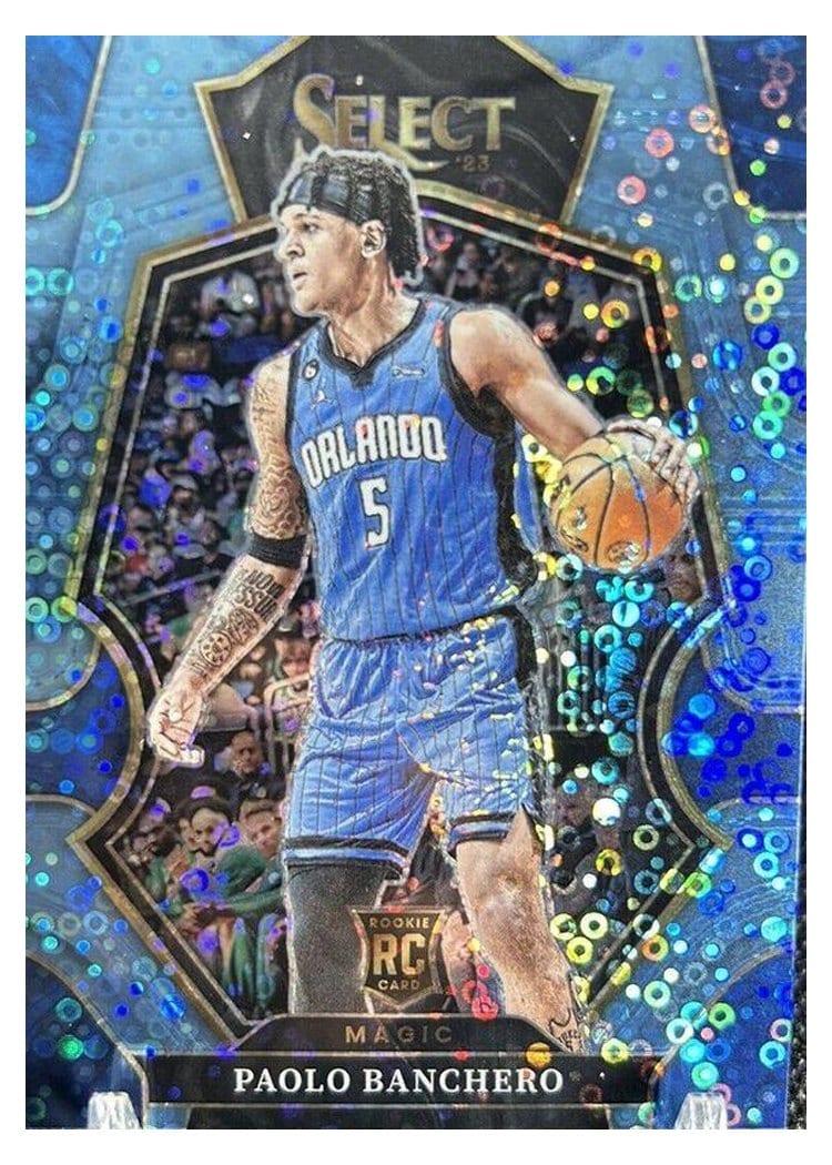2022 Panini Select Paolo Banchero Light Blue Disco Prizm #169 card