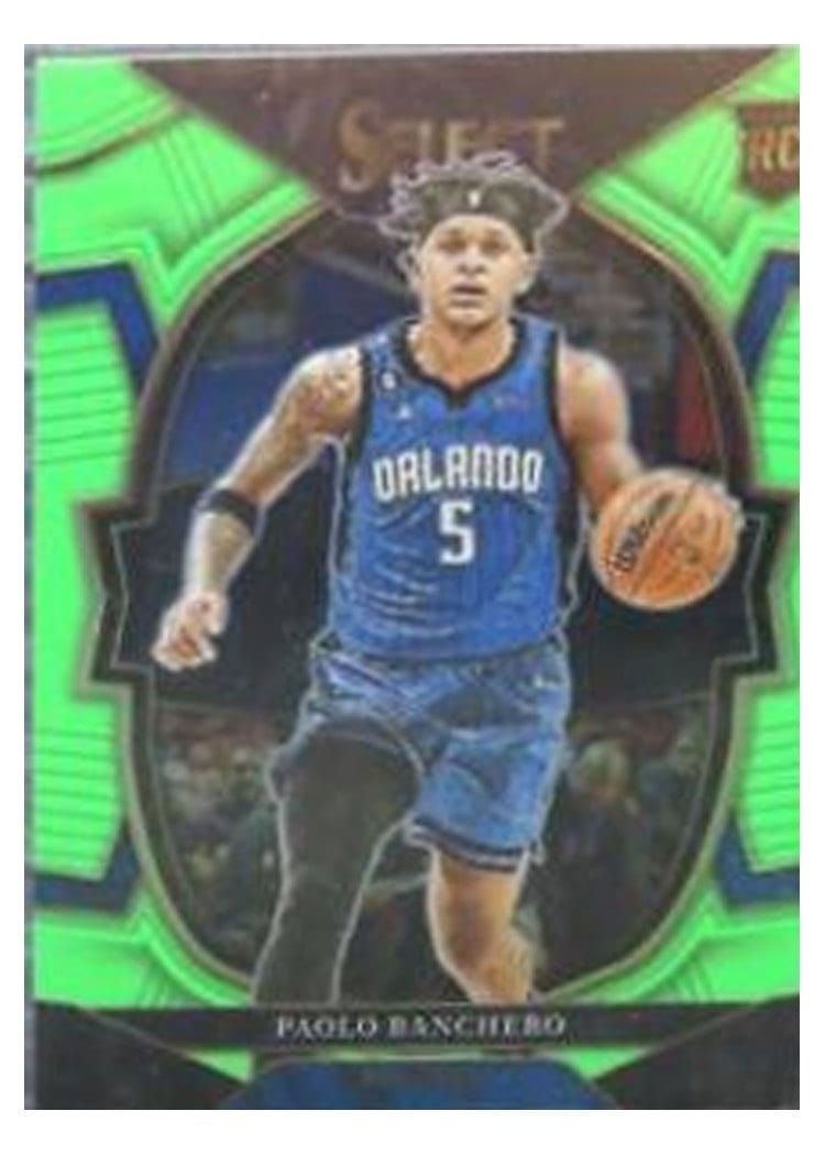 2022 Panini Select Paolo Banchero #72 card