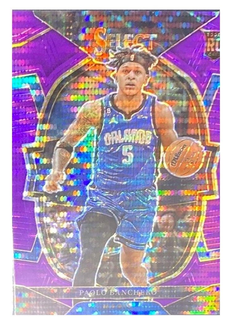 2022 Panini Select Paolo Banchero #72 card