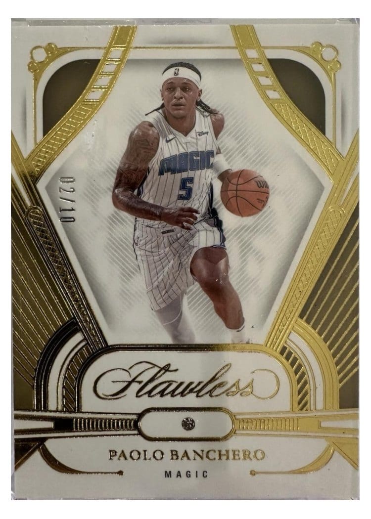 2023 Panini Flawless Paolo Banchero #58 card