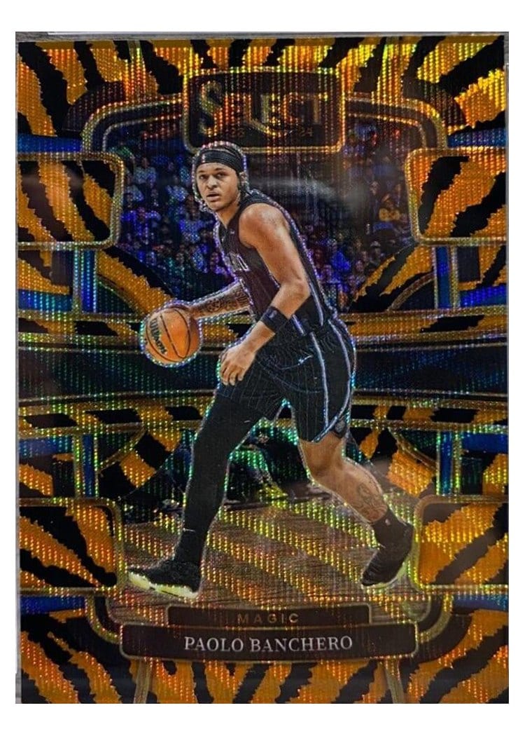 2023 Panini Select Paolo Banchero Tiger Prizm #31 card