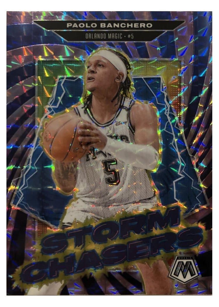 2024-25 Panini Mosaic Storm Chasers Paolo Banchero #1 card