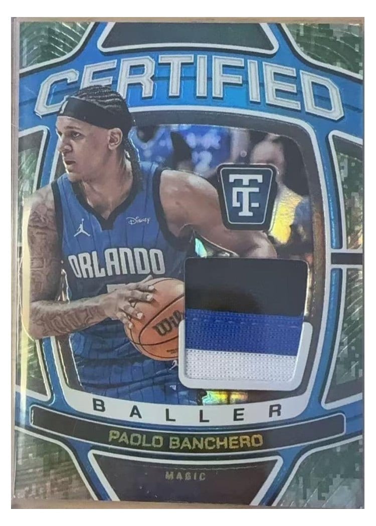 2024-25 Panini Totally Certified Certified Baller Paolo Banchero #CB-PLB card