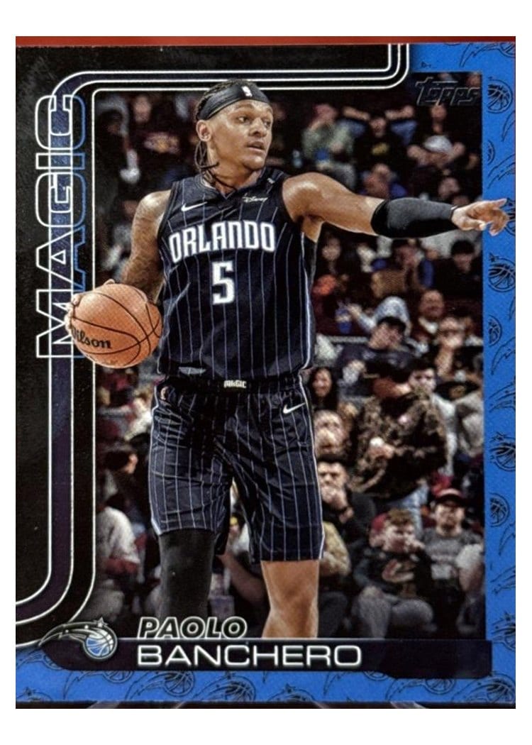 2025 Topps Paolo Banchero #87 card