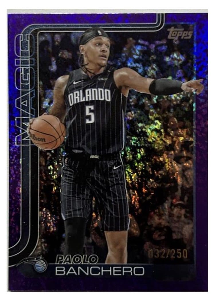 2025 Topps Paolo Banchero #87 card