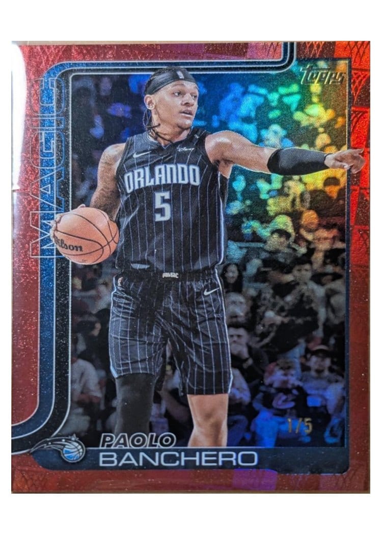 2025 Topps Paolo Banchero #87 card