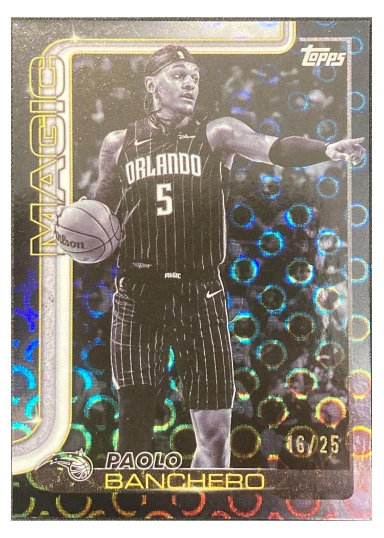 2025 Topps Paolo Banchero #87 card