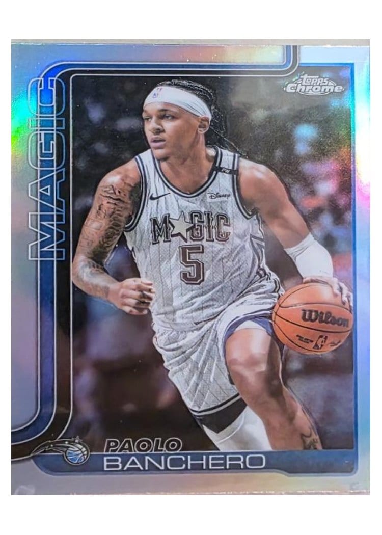 2025 Topps Chrome Paolo Banchero #140 card