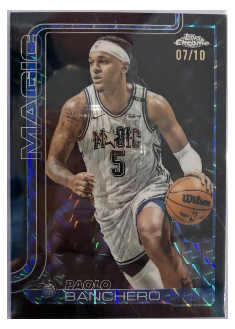 2025 Topps Chrome Paolo Banchero #140 card