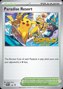 2023 Scarlet & Violet Black Star Promos Paradise Resort #150 card