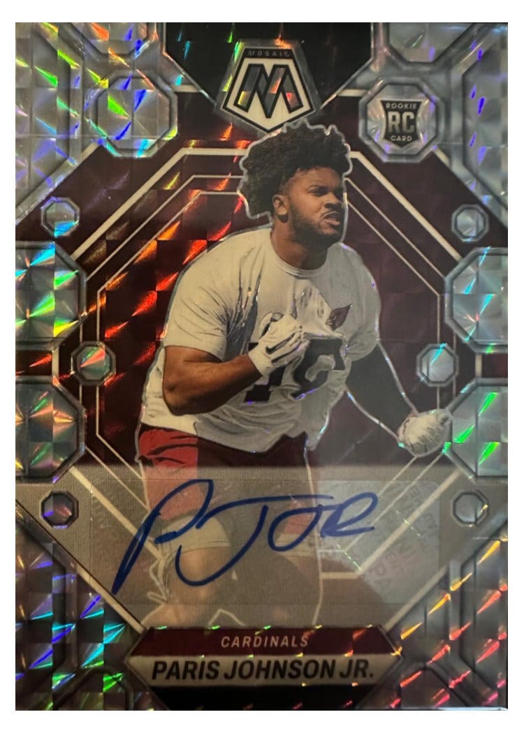 2023 Panini Mosaic Base Set Paris Johnson Jr. #354 card