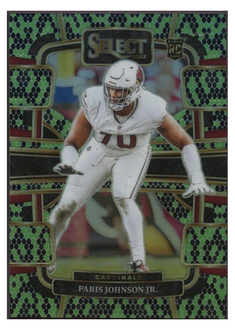 2023 Panini Select Base Set Paris Johnson Jr. #3 card