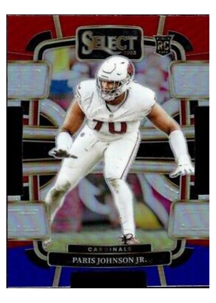 2023 Panini Select Base Set Paris Johnson Jr. #3 card