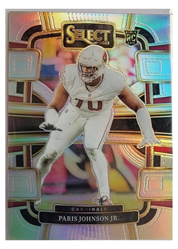2023 Panini Select Base Set Paris Johnson Jr. #3 card
