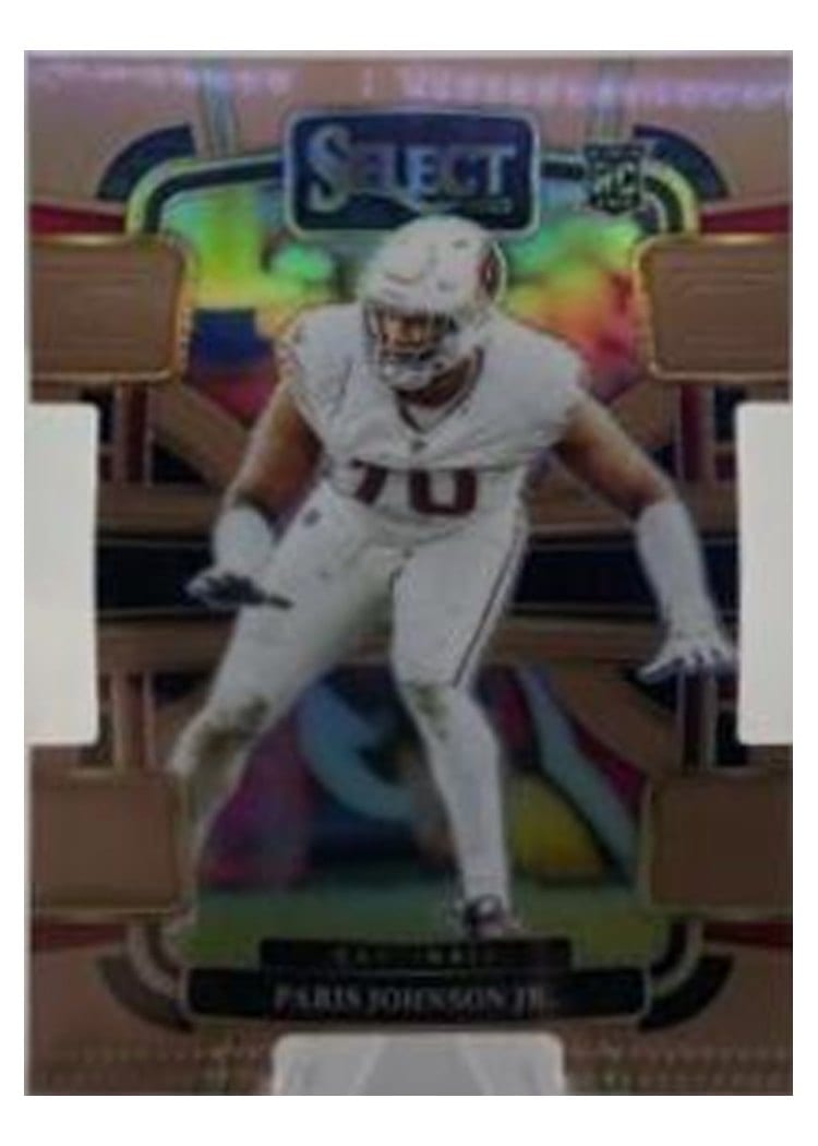 2023 Panini Select Base Set Paris Johnson Jr. #3 card