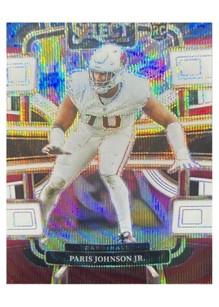 2023 Panini Select Base Set Paris Johnson Jr. #3 card