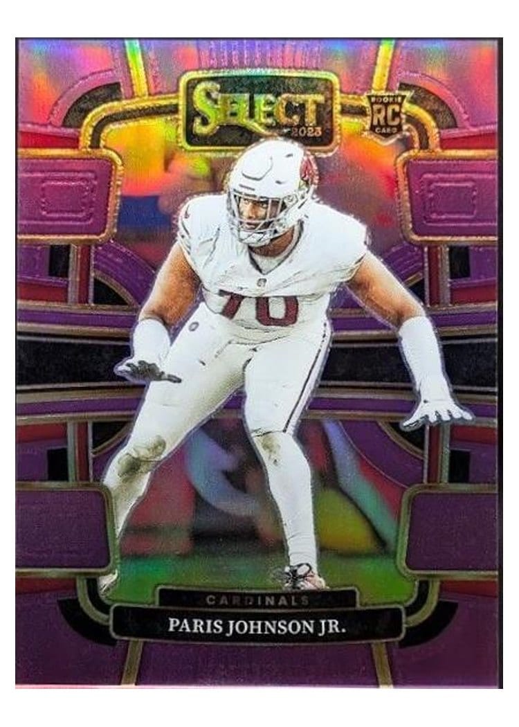 2023 Panini Select Base Set Paris Johnson Jr. #3 card